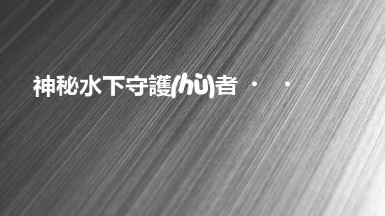 神秘水下守護(hù)者！謎一般的清淤泥機(jī)器人，揭開它的神秘面紗！